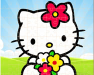 Hello Kitty jigsaw