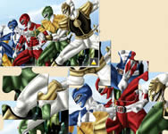 kiraks - Power Rangers jigsaw