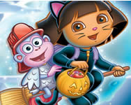 Dora the explorer this is halloween kiraks jtkok ingyen