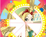 Ever After High round puzzle online jtk
