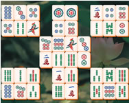 Mahjong remix kirakós HTML5 játék
