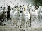 kiraks - White horse jigsaw
