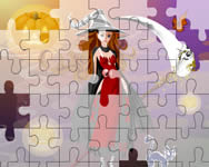Witch jigsaw puzzle kirakós ingyen játék